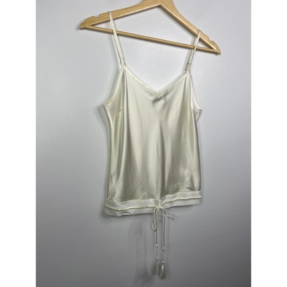 Shug Virginia Adjustable Strap Sexy Cami Top Women's Fresh White Size: XS NWOT - Picture 4 of 9